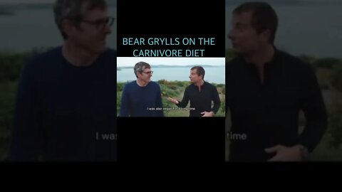 Bear Grylls speaks on the benefits of the carnivore diet!!