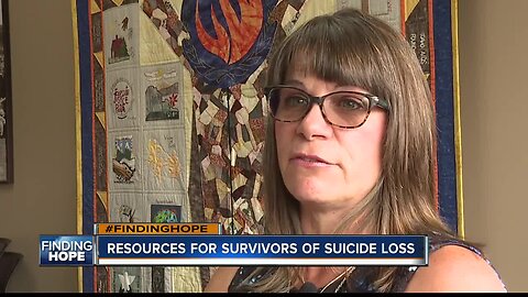 Survivor of suicide loss working to provide resources for others