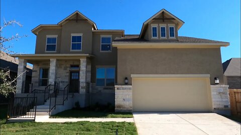 David Weekley Home Tour, Waylon Plan, Davis Ranch, San Antonio Tx