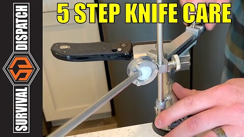 How to Properly Care for Your Knife ... in 5 Steps!