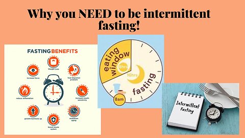 Why you NEED to be intermittent fasting!