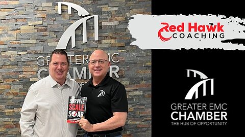 Greater EMC Chamber Member Jeremy Williams Red Hawk Coaching | Author of the Book Survive Scale Soar