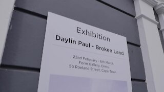 SOUTH AFRICA - Cape Town - Daylin Paul's Broken Land exhibition (Video) (dSd)