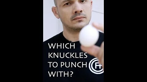 Which Knuckles Do You Punch With?