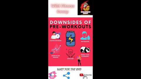 🔥Downsides of pre-workouts🔥#shorts🔥#fitnessshorts🔥#wildfitnessgroup🔥14 march 2022🔥