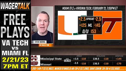 College Basketball Predictions and Picks Tonight | Virginia Tech vs Miami FL Betting Advice Feb 21