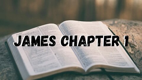 James Chapter 1 | Bible reading