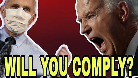 BIDEN BUSTED TRYING TO BRING BACK MASK MANDATES