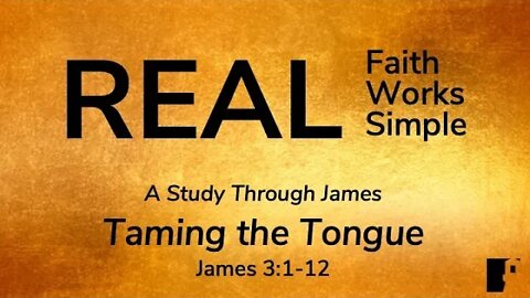 Taming the Tongue