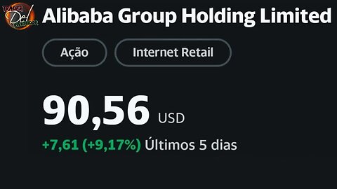 Cortes Trader Dell _ Live AÇÕES ALIBABA RENOVA ALTA