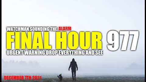 FINAL HOUR 977 - URGENT WARNING DROP EVERYTHING AND SEE - WATCHMAN SOUNDING THE ALARM