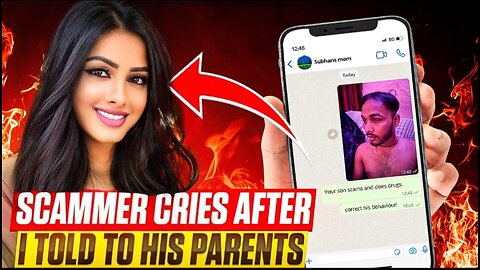 Hacked Scammer Breaks Down In Tears After I Told His Parents!