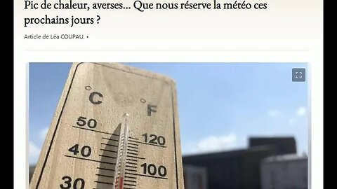 Pic de chaleur, averses… Que nous réserve la météo ces prochains jours ?