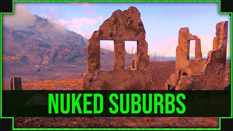 Nuked Suburbs in Fallout 4 - A Curious Unmarked Location!