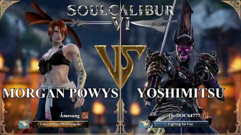 Morgan Powys (Amesang) VS Yoshimitsu (TheDOC64777) (SoulCalibur VI — Xbox Series X Ranked)