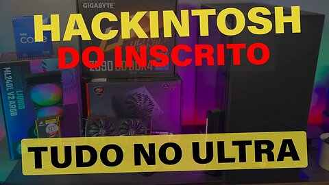 💥HACKINTOSH MAX 👉 PERFEITO P/ EDIÇÃO AUDIO, VIÍDEO E PROGRAMAÇÃO 😱 RODA TUDO NO ULTRA... CONFERE 👊