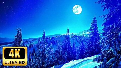 SPECTACULAR Winter & Relaxing Music • Deep Sleep, Stress Relief, Fall Asleep Fast