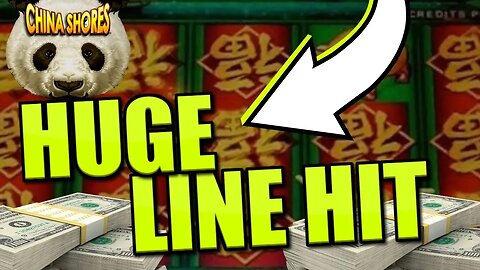 WOW! A DREAM LINE HIT!! Jackpot on China Shores! ★ Max Bet Konami Slot Action