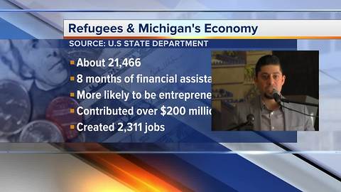 Study finds refugees in Michigan contributed more than $200M to economy