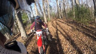 Dual sport riding