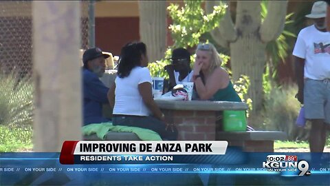 Residents join TPD and Parks and Rec to talk De Anza Improvements