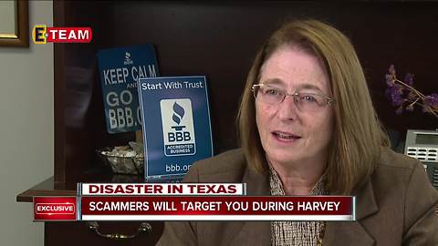 Scammers will target you during Hurricane Harvey