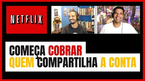 NETFLIX começa COBRAR TAXA EXTRA de quem compartilha a CONTA (Com Jonas Amaral TV)