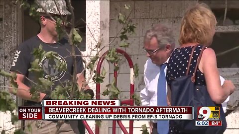 Evan Millward reports from his devastated hometown after tornadoes