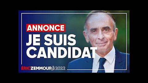 Éric Zemmour: "I am a candidate for the presidential election"