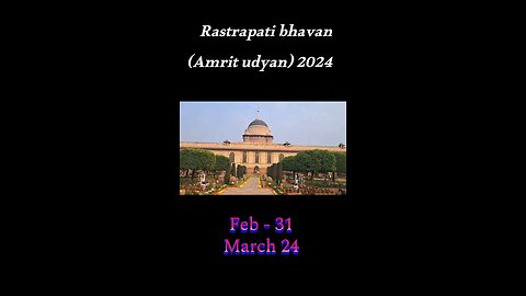 Vividhta ka Amrit mahotsav Rastrapati bhavan (Amrit udyan) 2024 Ticket-free