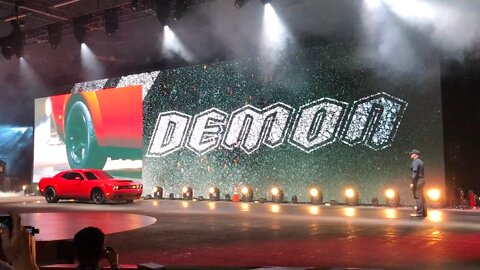 First Look! 840 hp 2018 Dodge Challenger SRT Demon Unveiled!