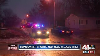 KCMO homeowner shoots, kills alleged intruder