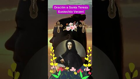 Oración a Santa Teresa Eustochio Verzeri #shorts