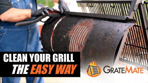 GrateMate Grill Cleaning Rack & Prep Table