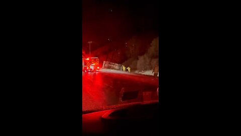 Ambulance Accident On Highway 401