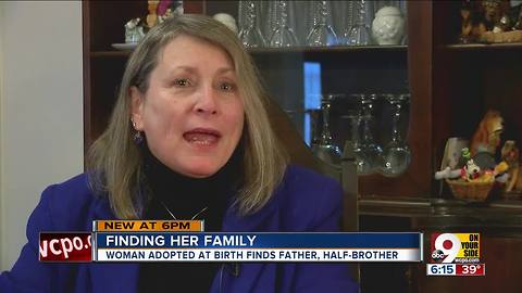 Dillsboro woman adopted at birth finds half-brother with DNA test