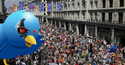 UK Twitter Bot Campaign to Counter Massive London Demonstration