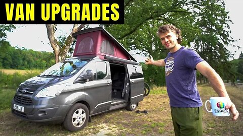 ULTIMATE OFF-GRID MTB DREAM VAN CONVERSION Ep 2