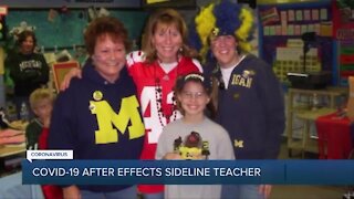 Plymouth-Canton teacher battles long term COVID-19 symptoms targeting brain