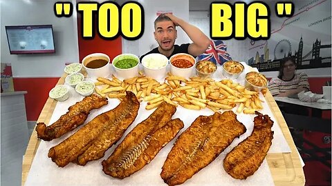 WORLD’S BIGGEST BRITISH FISH & CHIPS CHALLENGE (11lbs) | Unbeaten Fish Supper Challenge