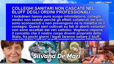 COLLEGHI SANITARI NON CASCATE NEL BLUFF DEGLI ORDINI PROFESSIONALI - 2021.04.03 - SDM#61