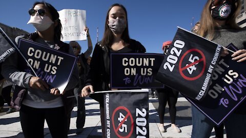 Nationwide Women's March Focuses On President Trump, Abortion Rights