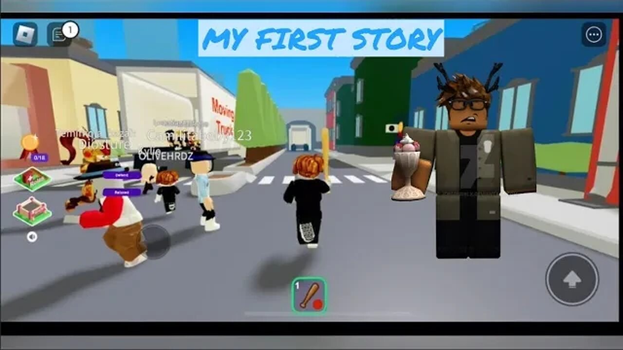 Roblox Story Games My First Time Playing