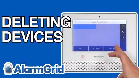 How Do You Delete a Honeywell Wireless Device?