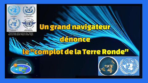 Le grand complot de la "Terre Ronde" ici techniquement dénoncé ...