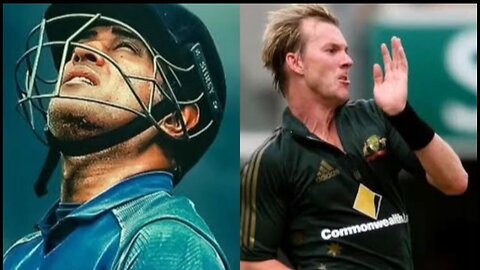 Ms-DHONI vs Brett Lee best vs best