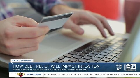 How student loan debt relief is expected to impact inflation