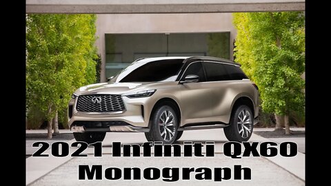 2021 Infiniti QX60 Monograph