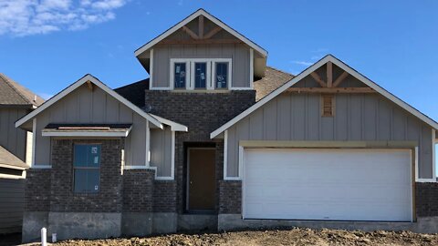 Coventry Homes Goodrich plan tour, Overlook at Creekside subdivision, New Braunfels Tx