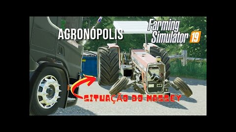 AGRONÓPOLIS | Brasil Sul - Era Motorista da Fontanella e Comprei uma Fazenda! Farming Simulator 19